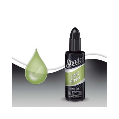 Ammo by MIG Shader - A.MIG-0863 Light Green Shader 10ml