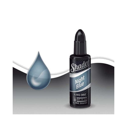Ammo by MIG Shader - A.MIG-0862 Night Blue Shader 10ml