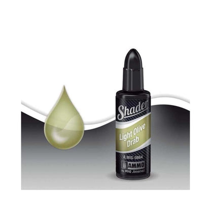 Ammo by MIG Shader - A.MIG-0864 Light Olive Drab Shader 10ml