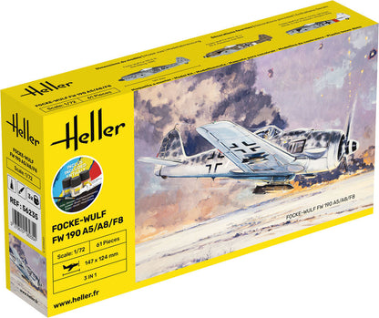 Heller STARTER KIT FW 190 A5/A8/F8 1:72