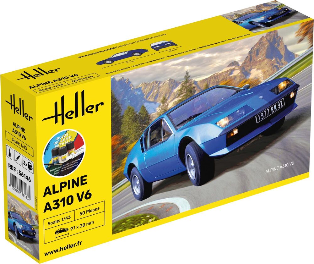 Heller - Gift Set Alpine A310 56146