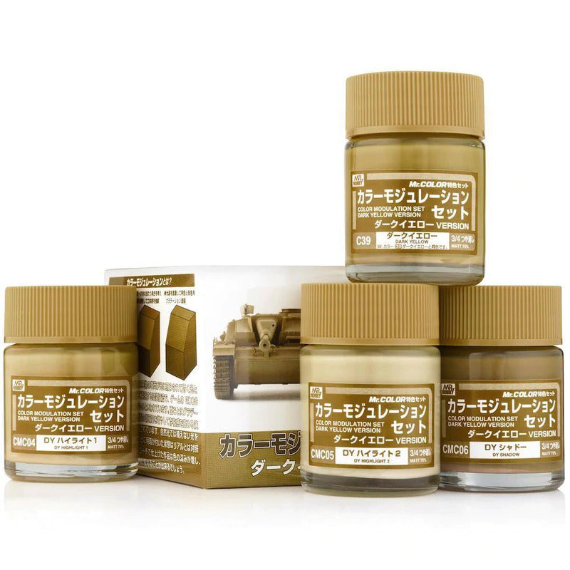 Mr. Hobby - Mr. Color Colour Modulation Set Dark Yellow