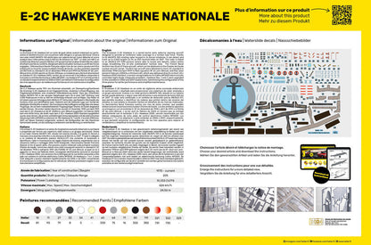 Heller STARTER KIT E-2C Hawkeye Marine Nationale 1:72