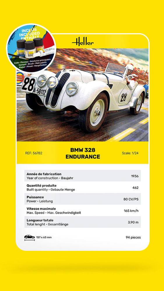 Heller STARTER KIT 328 Endurance 1:24
