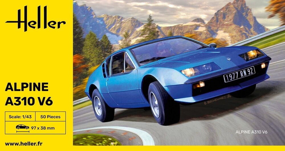 1/43 Heller - Renault Alpine A310 V6 80146