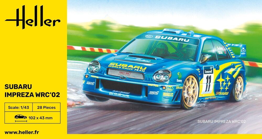 Heller Impreza WRC'02 1:43