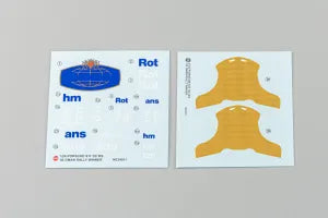 NUNU 1/24 Cars  - Etching Detail Parts: Porsche 911 1984 Oman Rall - NU24011E