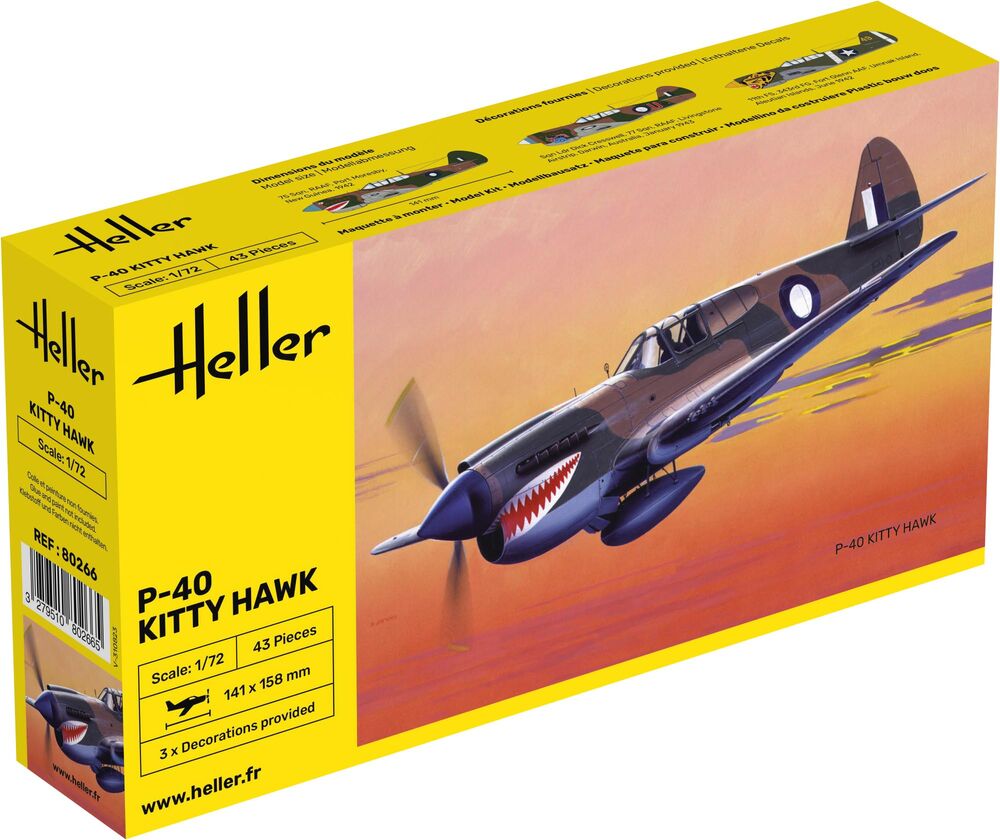 Heller P-40 Kitty Hawk 1:72