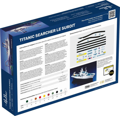 Heller STARTER KIT Titanic Searcher Le Suroit 1:200
