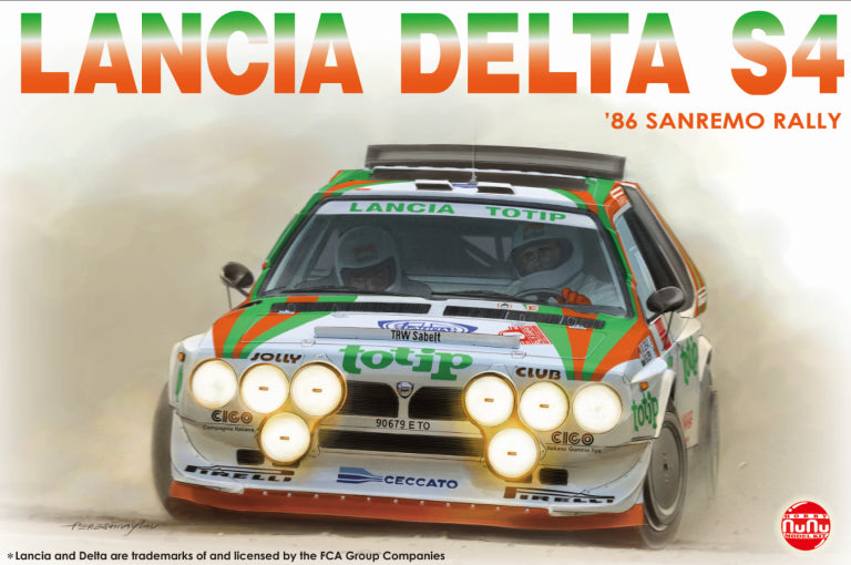 NUNU 1/24 Cars - Lancia Delta S4 Totip San Remo 1986 - NU24005