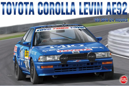 NUNU 1/24 Cars - Toyota Corolla Levin Ae92 24H Spa 1989 - NU24016