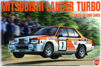 NUNU 1/24 Cars - Mitsubishi Lancer Turbo '82 1000Lakes Rally - NU24018