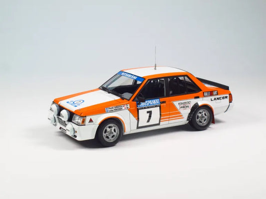 NUNU 1/24 Cars - Mitsubishi Lancer Turbo '82 1000Lakes Rally - NU24018