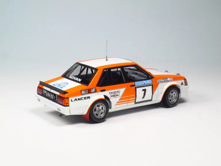 NUNU 1/24 Cars - Mitsubishi Lancer Turbo '82 1000Lakes Rally - NU24018