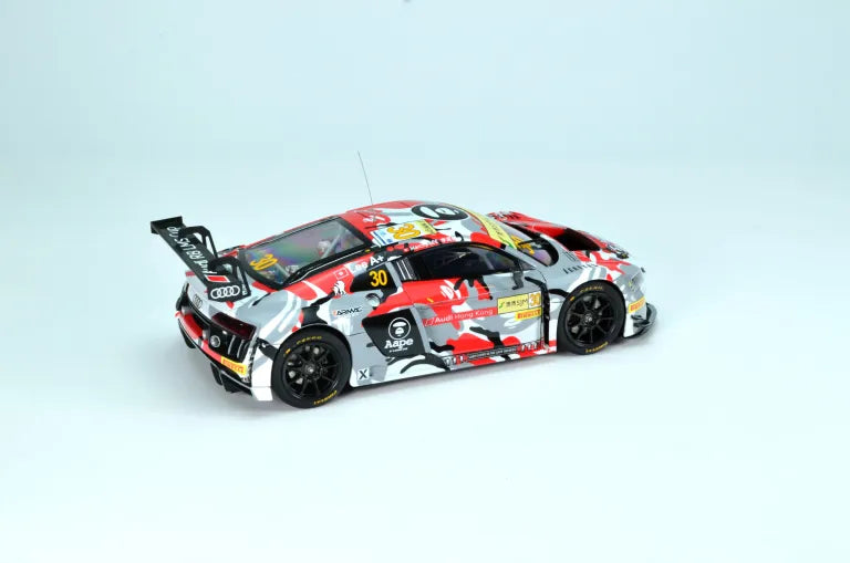 NUNU 1/24 Cars - Audi R8 Lms Gt3 Gp Macau 2015 Fia-Gt - NU24028