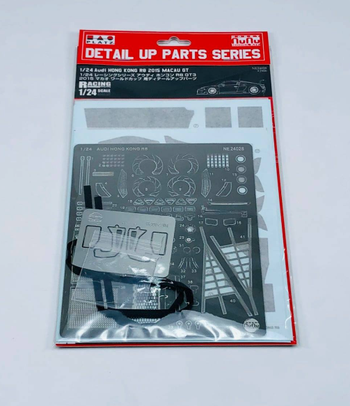 NUNU 1/24 Cars  - Etching Details Parts: Audi R8 Lms Macau Gp 2015 - NU24028E