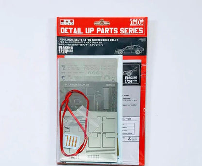 NUNU 1/24 Cars  - Etching Detail Parts: Delta S4 Martini. Montecarlo Rally 1986 - NU24030E