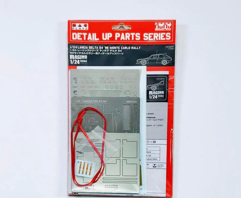 NUNU 1/24 Cars  - Etching Detail Parts: Delta S4 Martini. Montecarlo Rally 1986 - NU24030E