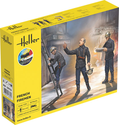 Heller STARTER KIT Feuerwehrmanner 1:24