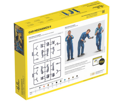 Heller 1/24 Car Mechanics II Figure Set Model Kit 82756