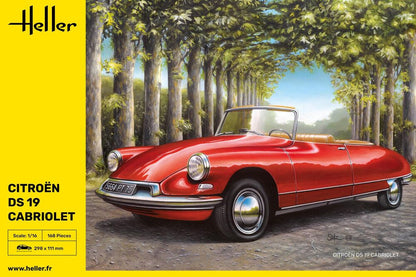 Heller - Citroen DS 19 Cabriolet 80796