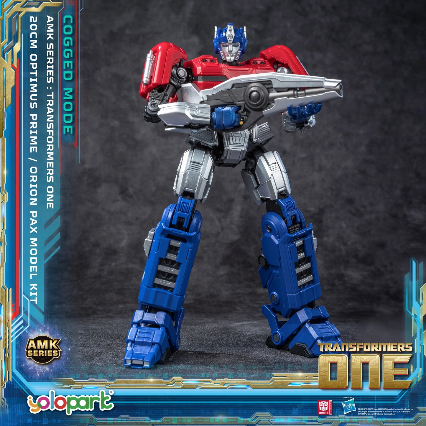 Yolopark - Transformers One AMK Orion Pax/Optimus Prime (Cogged)