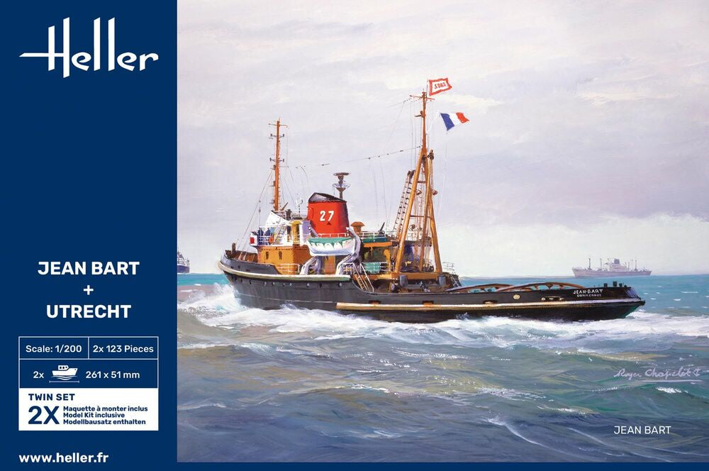 Heller Twin Set Jean Bart + Utrecht 1:200