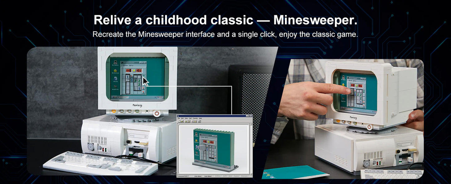 Pantasy - Retro 90S Desktop Pc - 1634 Pcs - Pa85005