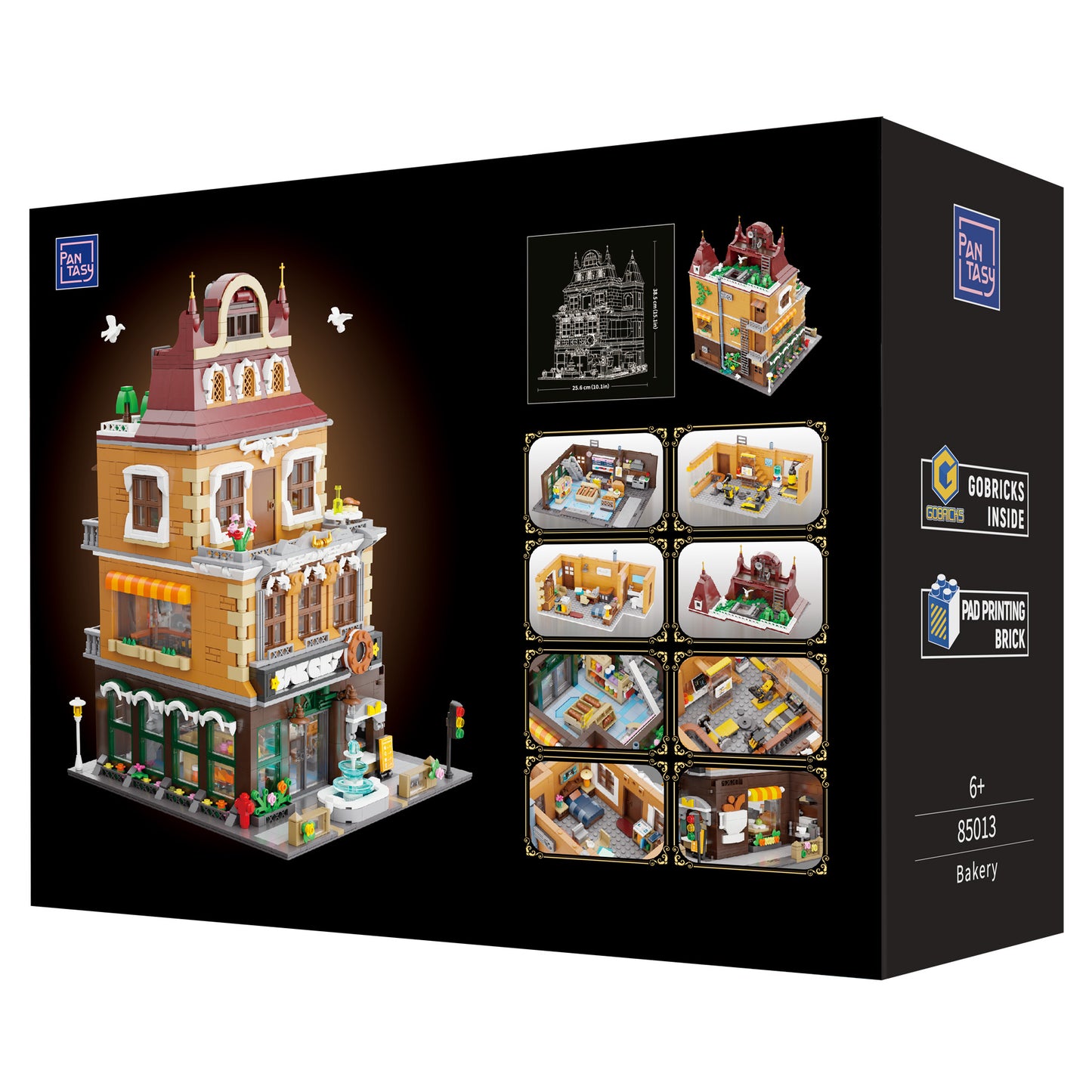 Pantasy - Bakery (4-Storey Building) - 2663 Pcs - Pa85013
