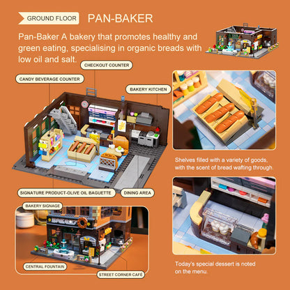 Pantasy - Bakery (4-Storey Building) - 2663 Pcs - Pa85013