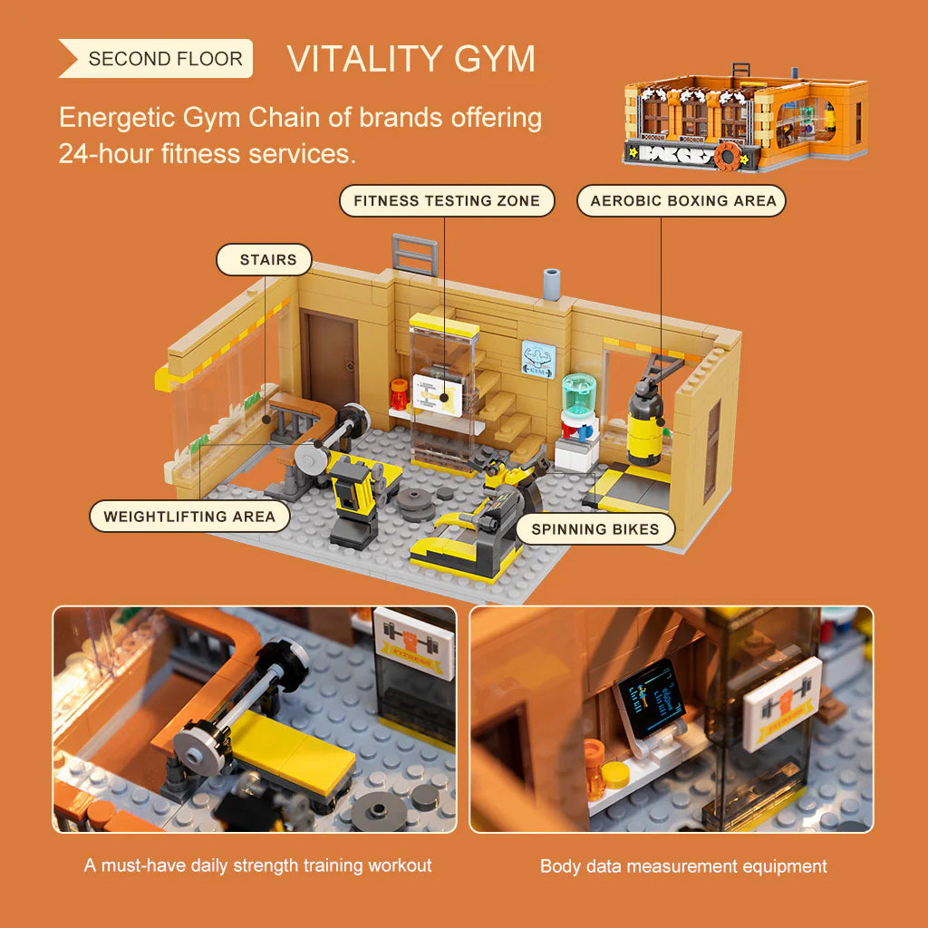 Pantasy - Bakery (4-Storey Building) - 2663 Pcs - Pa85013