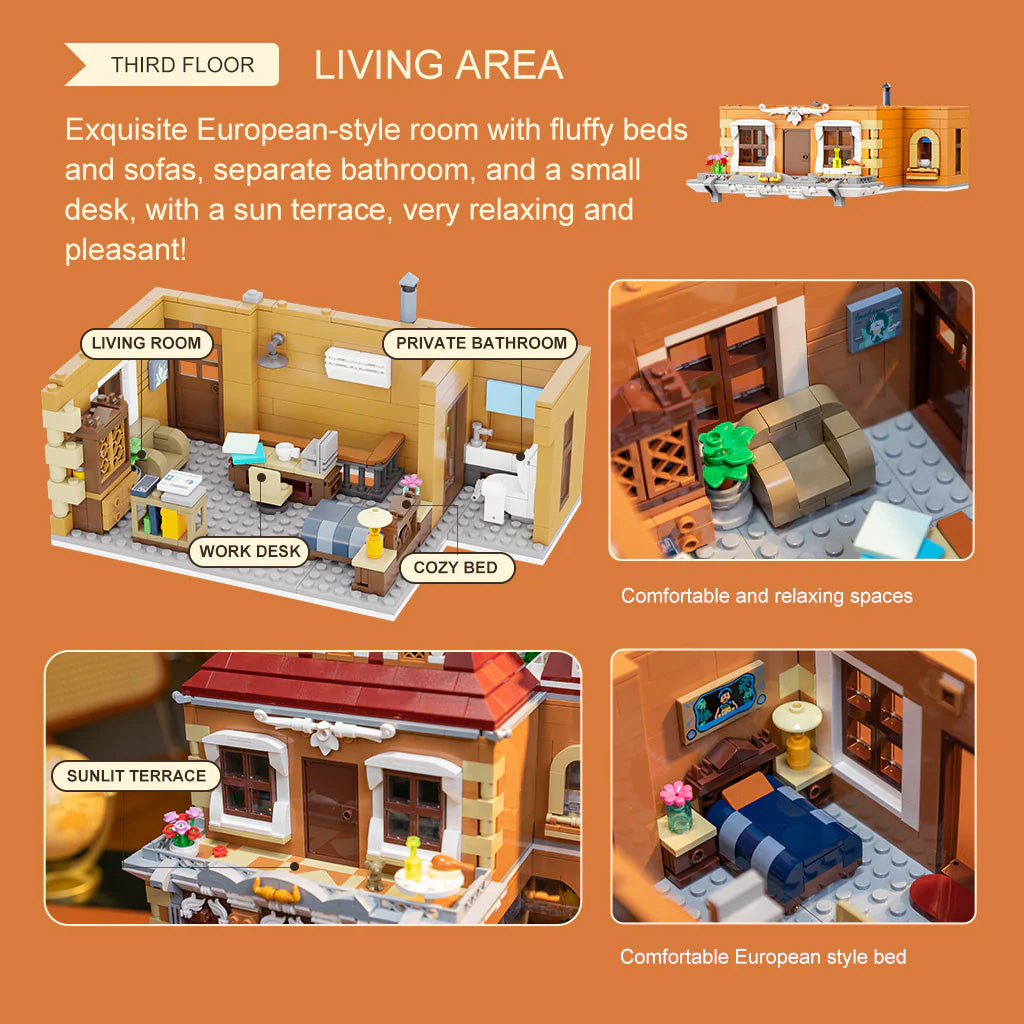 Pantasy - Bakery (4-Storey Building) - 2663 Pcs - Pa85013