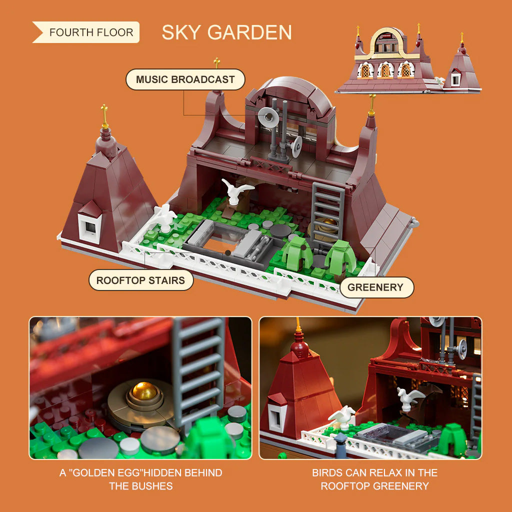 Pantasy - Bakery (4-Storey Building) - 2663 Pcs - Pa85013