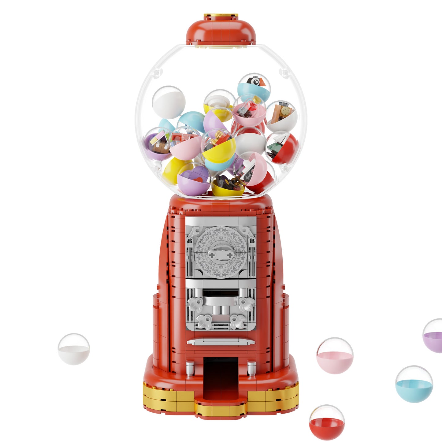 Pantasy - Retro Gumball Machine - 936 Pcs - Pa85016