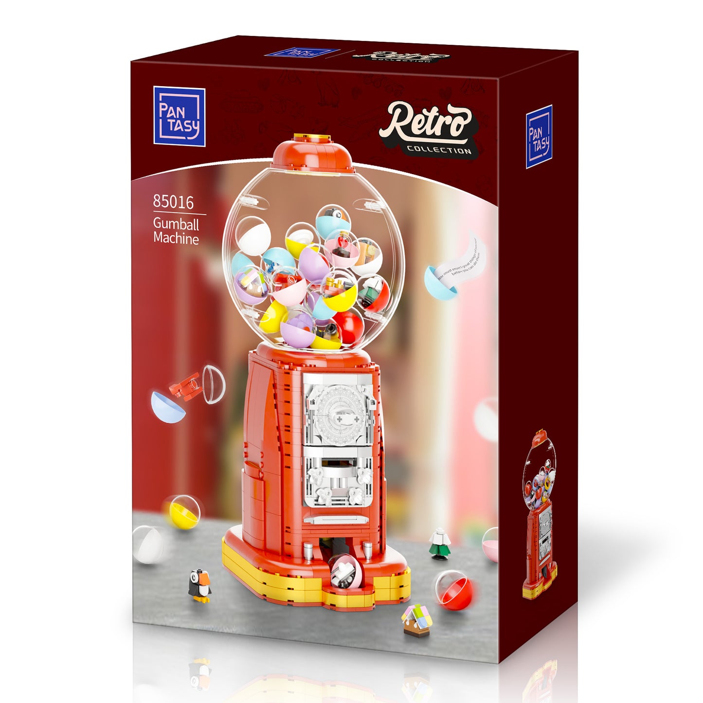 Pantasy - Retro Gumball Machine - 936 Pcs - Pa85016