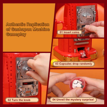 Pantasy - Retro Gumball Machine - 936 Pcs - Pa85016