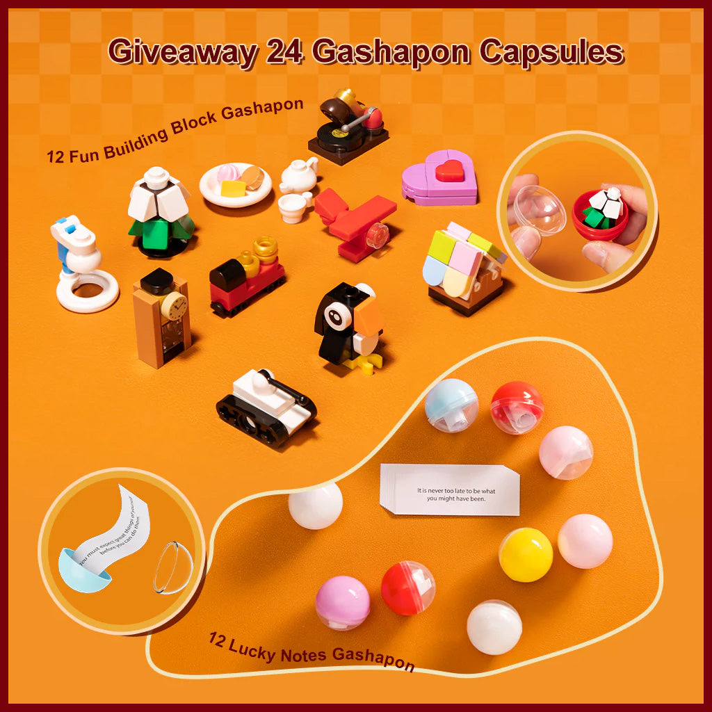 Pantasy - Retro Gumball Machine - 936 Pcs - Pa85016