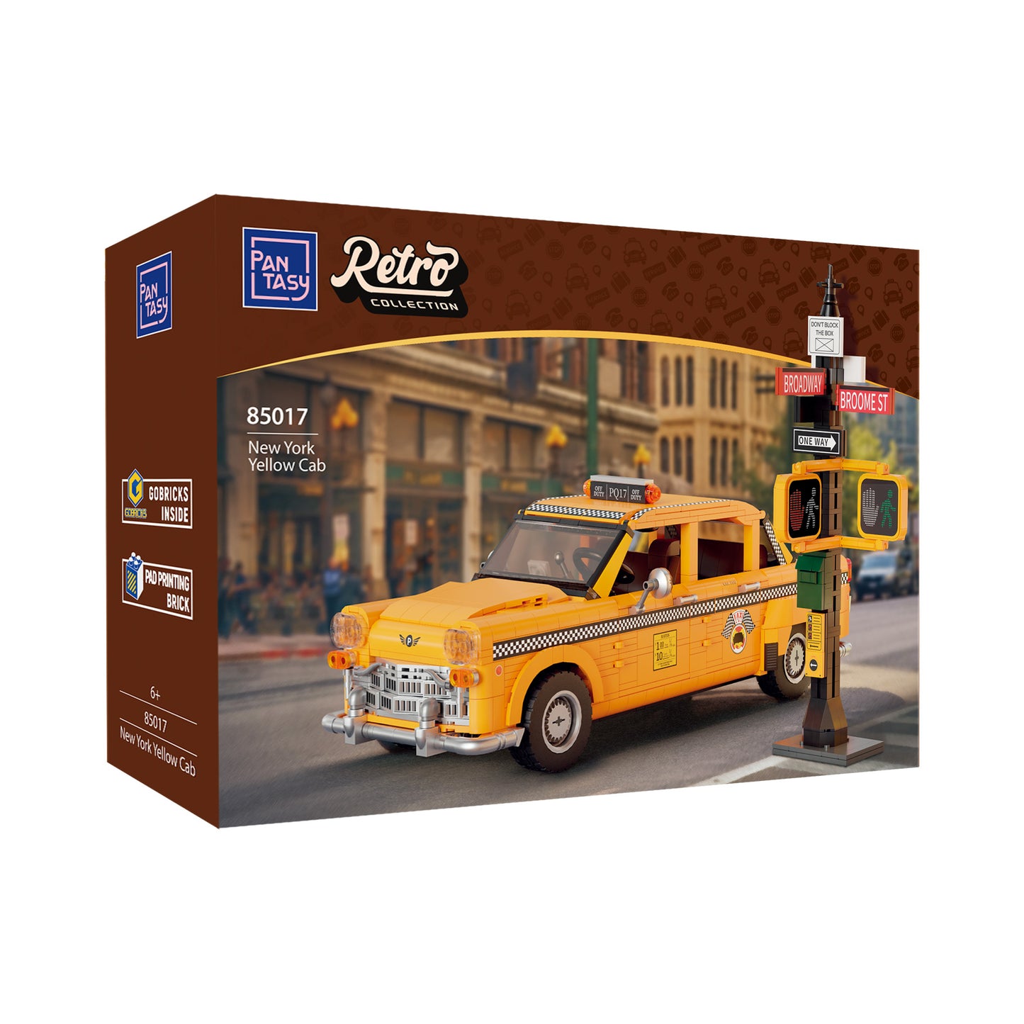 Pantasy - New York Yellow Taxi Cab - 1601 Pcs - Pa85017