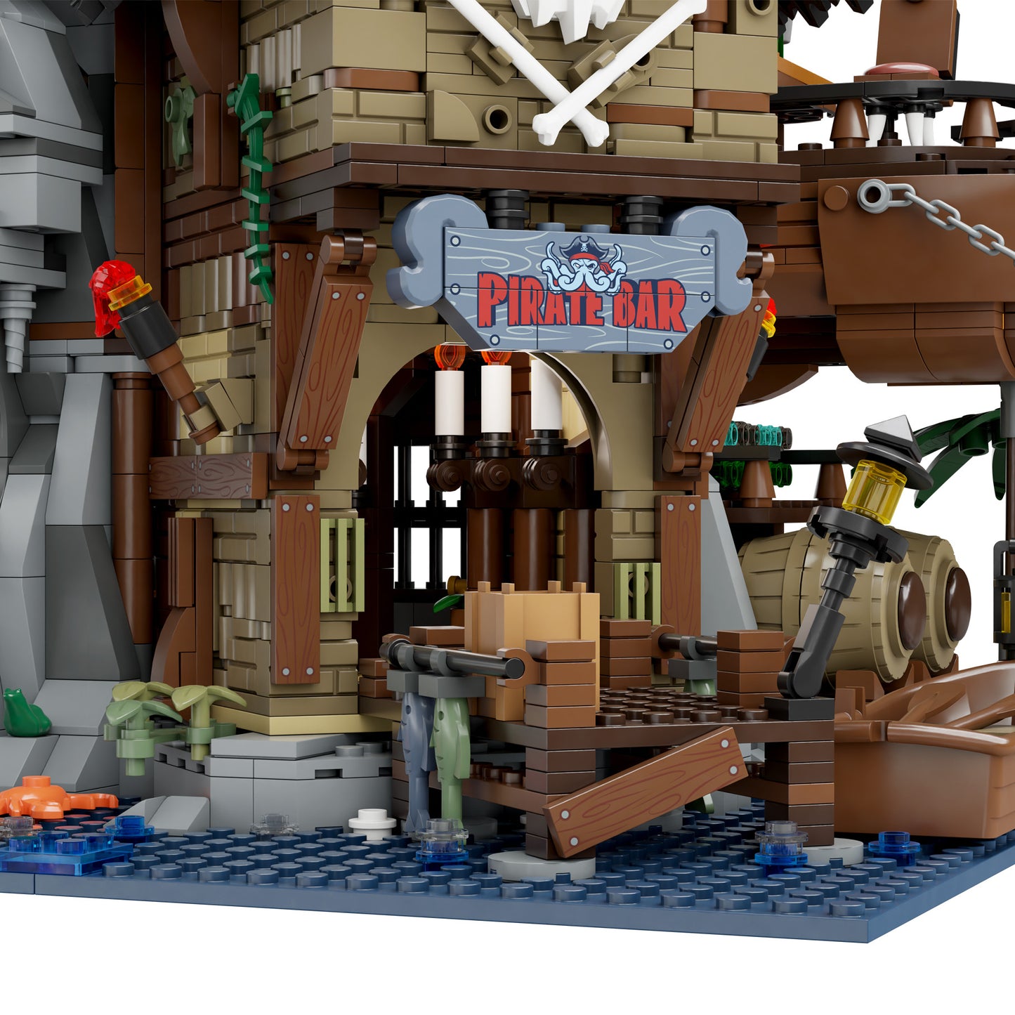 Pantasy - The Pirates Pub Ship Building - 2814 Pcs - Pa85022