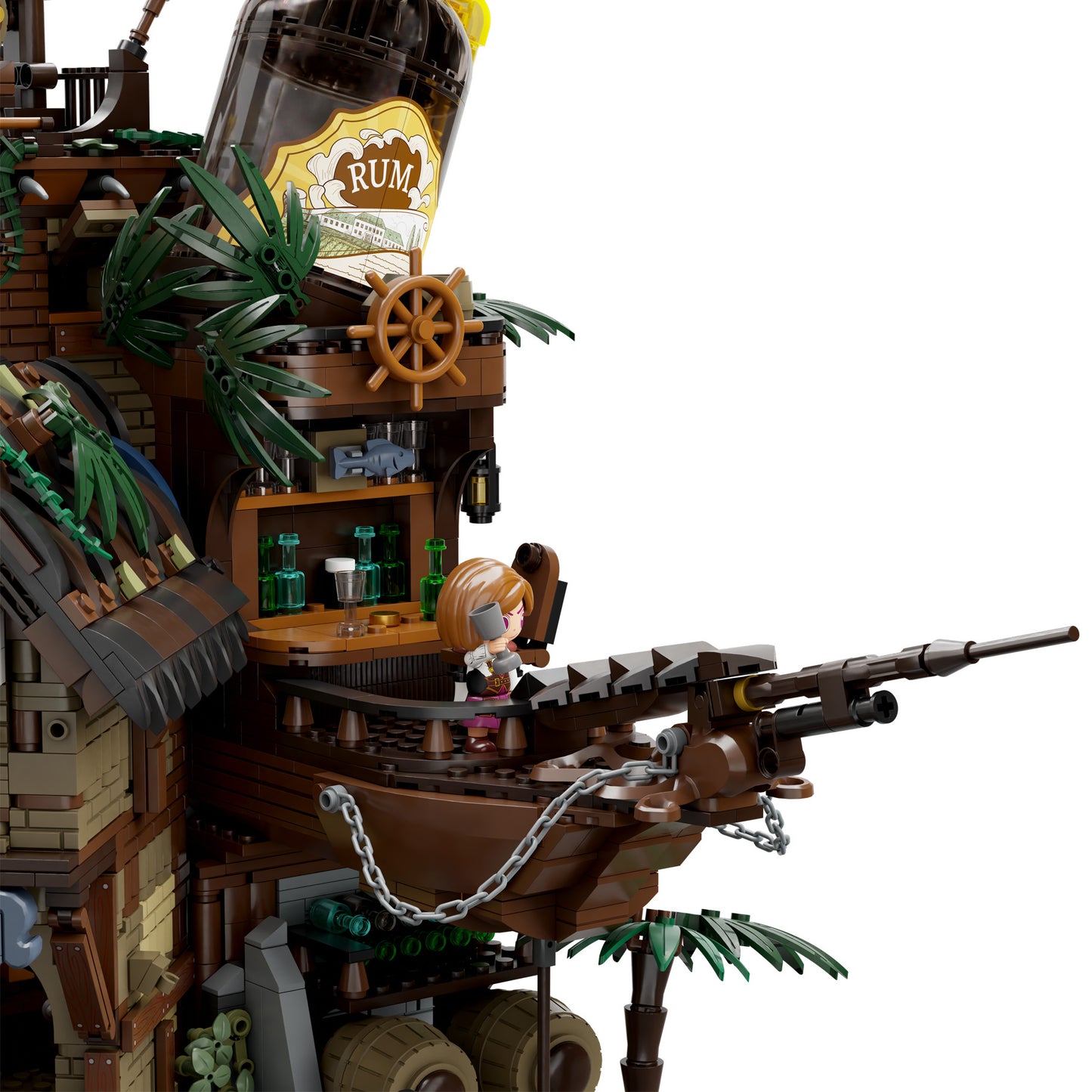 Pantasy - The Pirates Pub Ship Building - 2814 Pcs - Pa85022