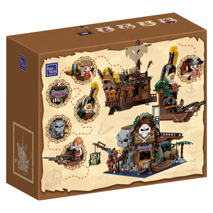 Pantasy - The Pirates Pub Ship Building - 2814 Pcs - Pa85022