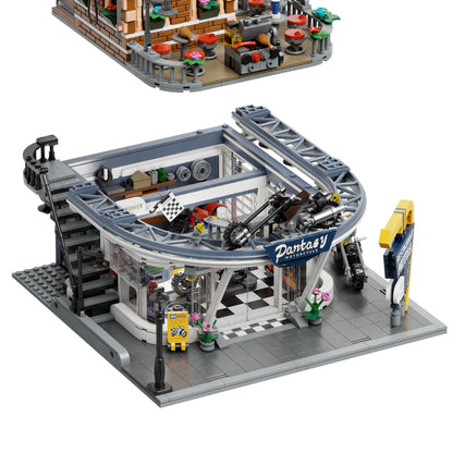 Pantasy - Motorcycle Restaurant Building - 2989 Pcs - Pa85024