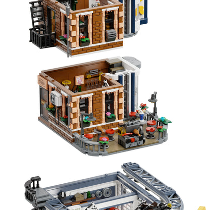 Pantasy - Motorcycle Restaurant Building - 2989 Pcs - Pa85024