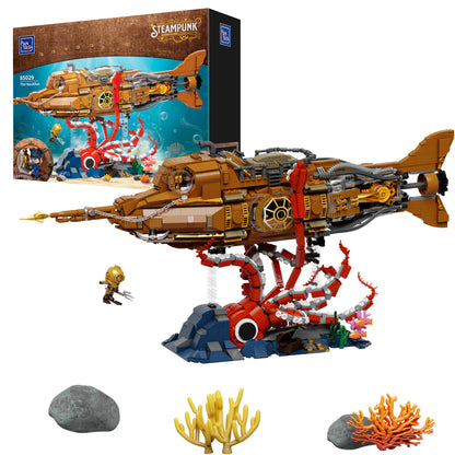 Pantasy - The Nautilus Steampunk Submarine - 2552 Pcs - Pa85029