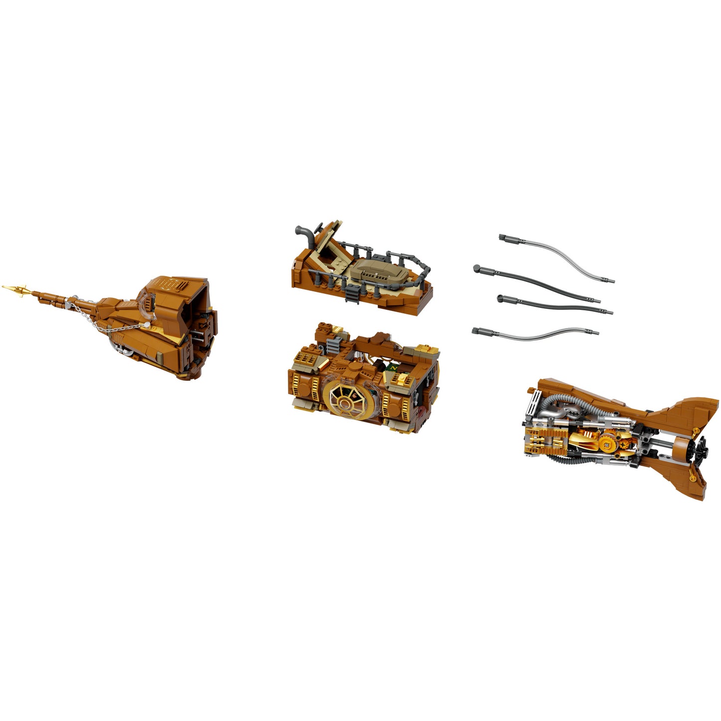 Pantasy - The Nautilus Steampunk Submarine - 2552 Pcs - Pa85029