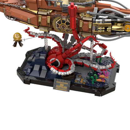 Pantasy - The Nautilus Steampunk Submarine - 2552 Pcs - Pa85029