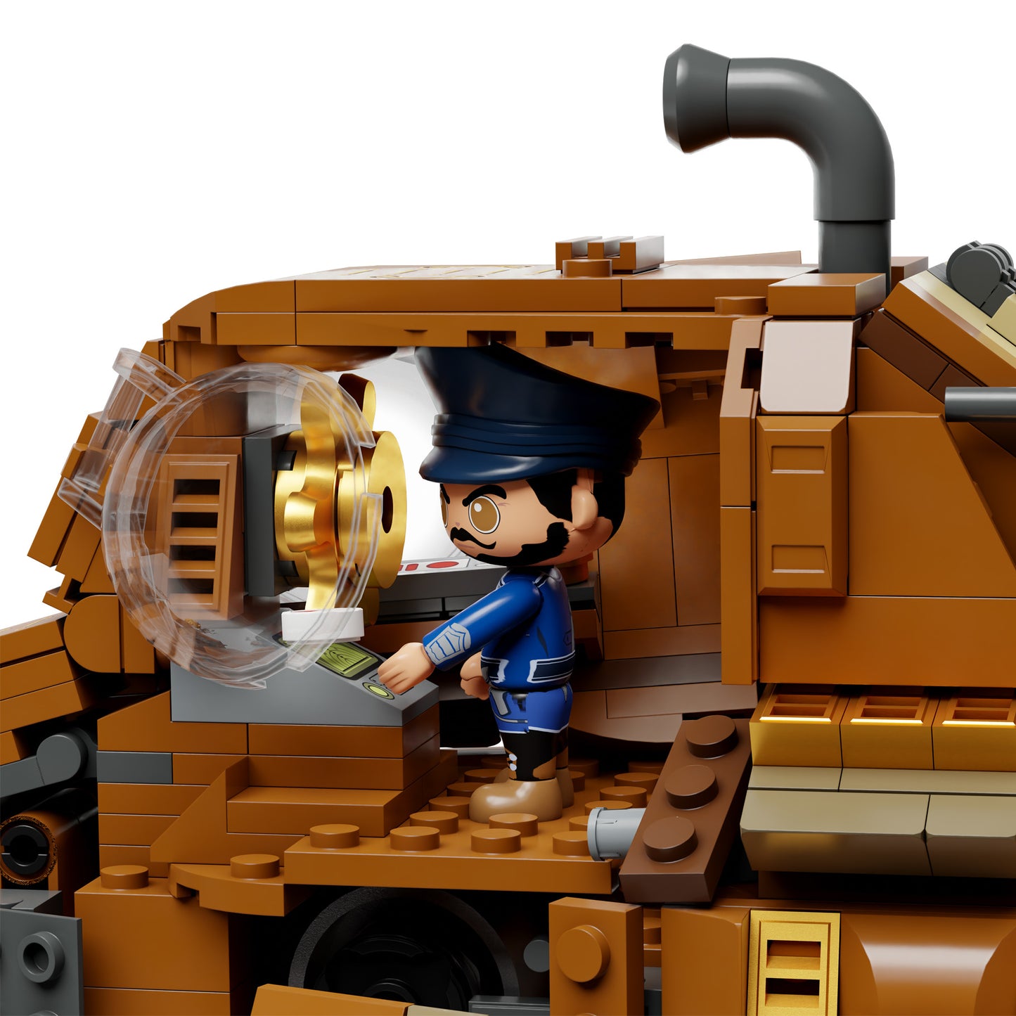 Pantasy - The Nautilus Steampunk Submarine - 2552 Pcs - Pa85029