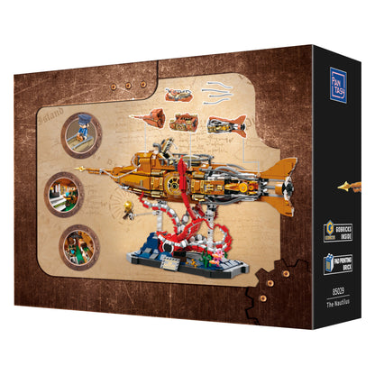 Pantasy - The Nautilus Steampunk Submarine - 2552 Pcs - Pa85029