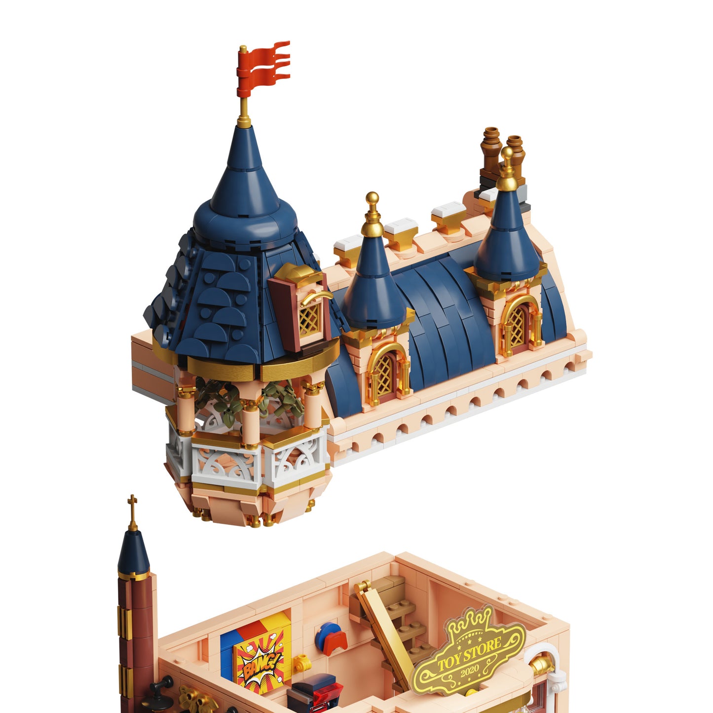 Pantasy - Toy Store Building - 2978 Pcs - Pa85031