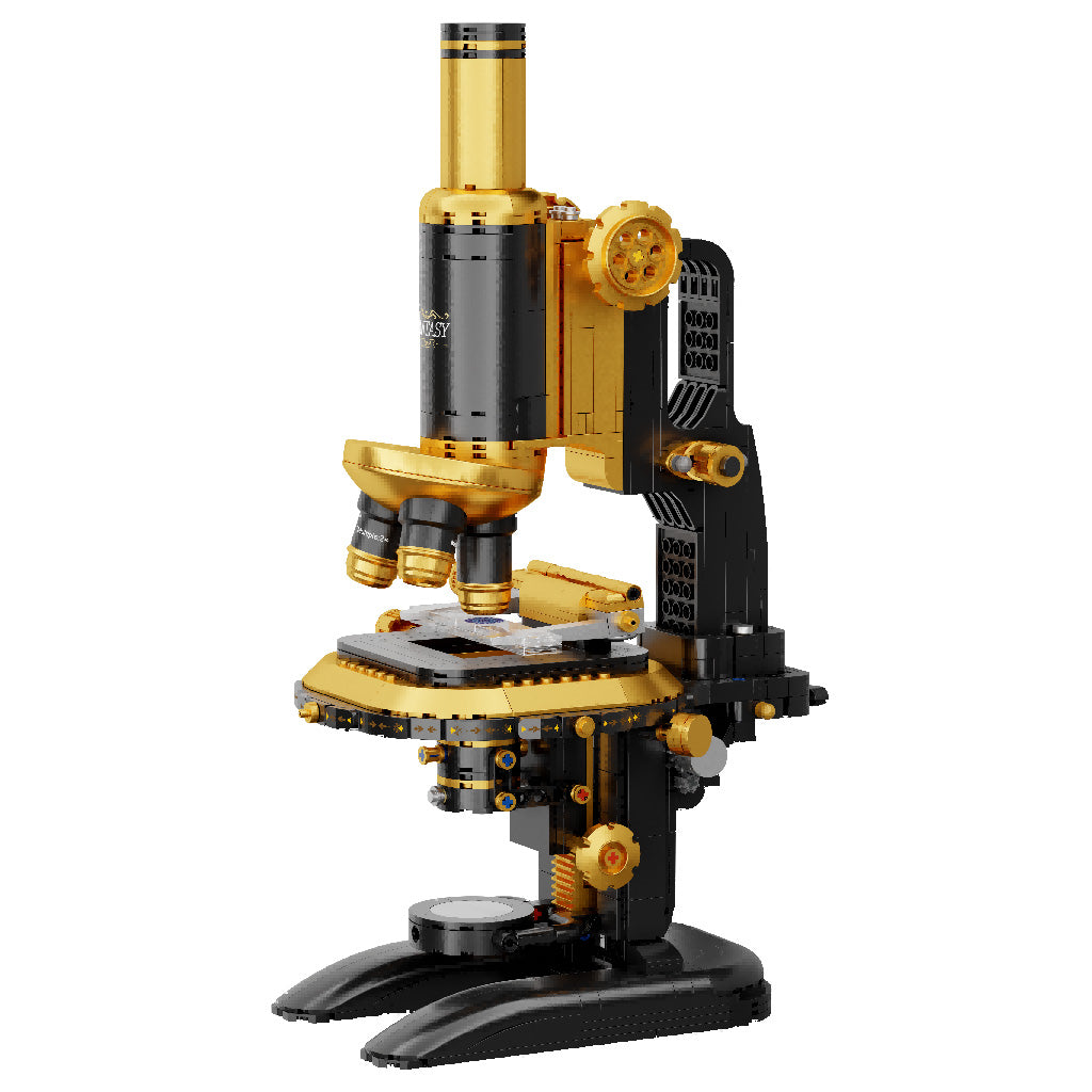 Pantasy - Retro Microscope With Accessories Set - 1107 Pcs - Pa85034